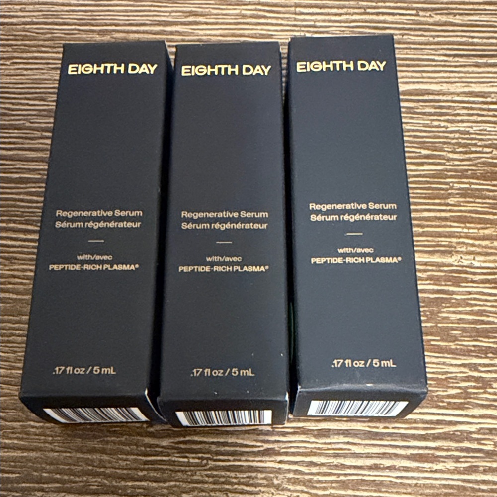 Eighth Day Regenerative Serum 5 ml Lot of 3 BNIB MSRP $195 Price FIRM!
